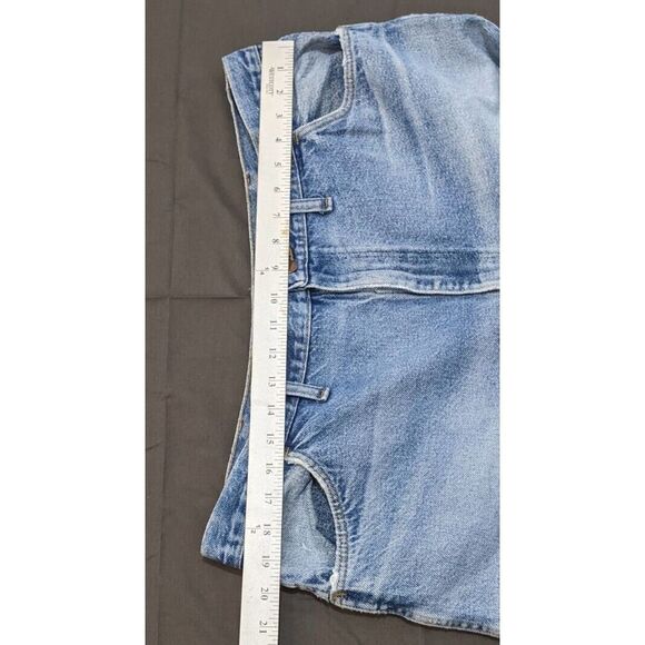 Rustler Mens 1970s Boot Cut Blue Jeans Medium Wash Denim Cotton USA 42x30 West - Picture 8 of 13